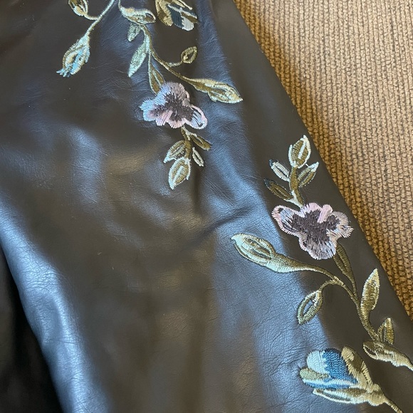 G BY GIULIANA MOTO FAUX LEATHER JACKET black - Picture 3 of 14